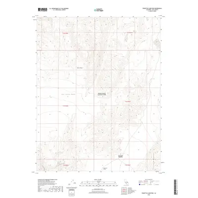 2018 Map of Teakettle Junction, 2018 Print