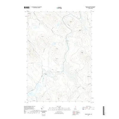 2021 Map of Teakettle Ridge, 2021 Print