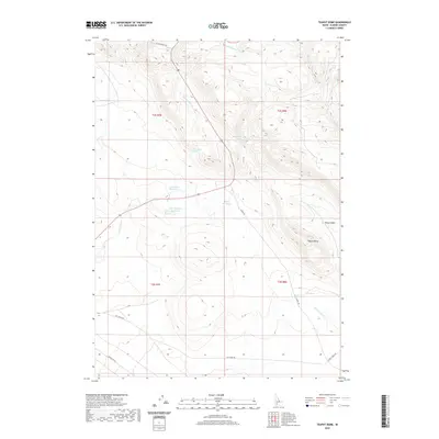 2020 Map of Teapot Dome, 2020 Print