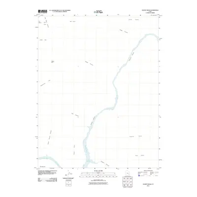 2011 Map of Teapot Rock, 2011 Print