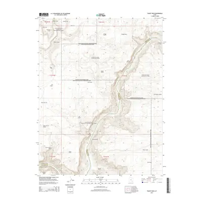 2014 Map of Teapot Rock, 2014 Print