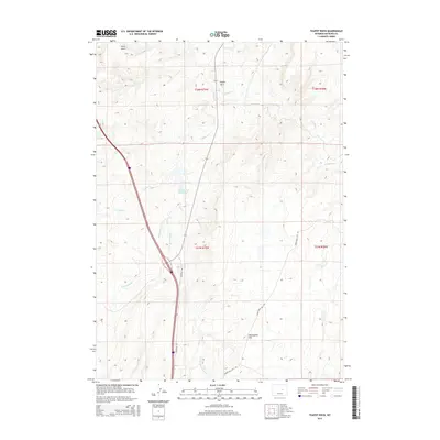 2015 Map of Teapot Rock, 2015 Print