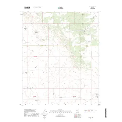 2023 Map of Techado, 2023 Print