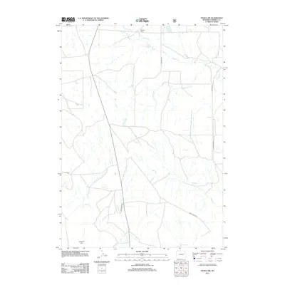 2012 Map of Teckla SW, 2012 Print