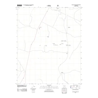 2011 Map of Tecolote Peak, 2011 Print