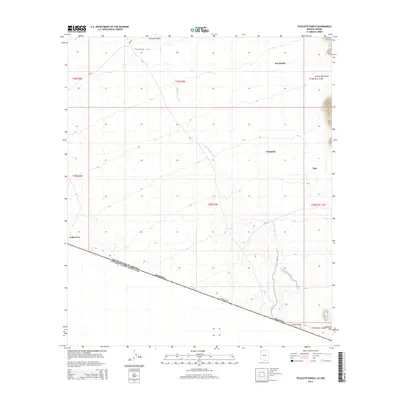 2014 Map of Tecolote Ranch, 2014 Print