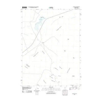 2011 Map of Tecoma, 2011 Print