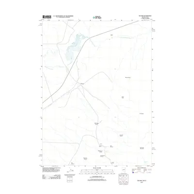 2012 Map of Tecoma, 2012 Print