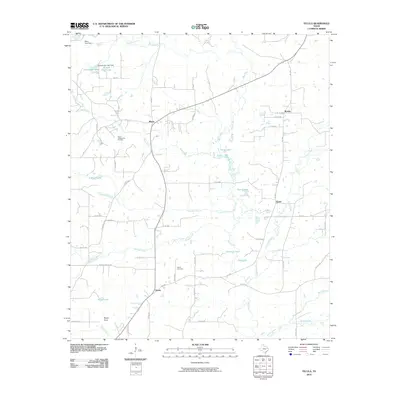 2010 Map of Tecula, 2010 Print