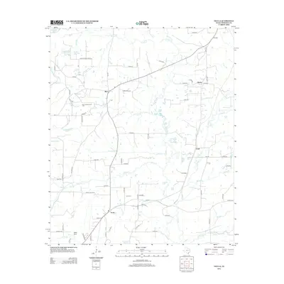 2012 Map of Tecula, 2012 Print
