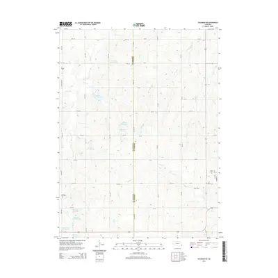 2014 Map of Tecumseh NE, 2014 Print