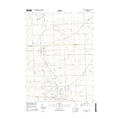 2014 Map of Tecumseh North, 2014 Print