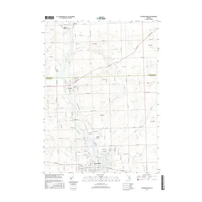 2017 Map of Tecumseh North, 2017 Print