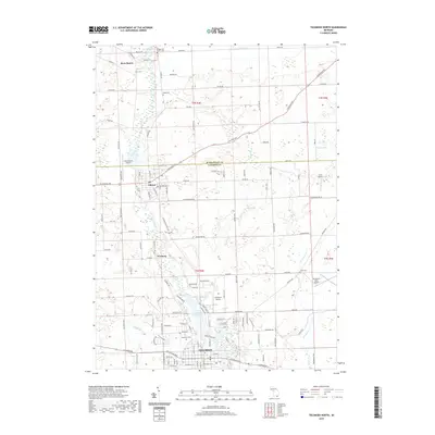 2019 Map of Tecumseh North, 2019 Print