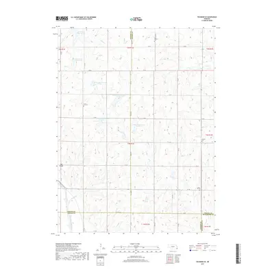 2017 Map of Tecumseh SE, 2017 Print