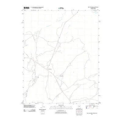 2011 Map of Teec Nos Pos, 2011 Print