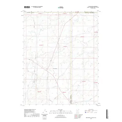 2018 Map of Teec Nos Pos, 2018 Print