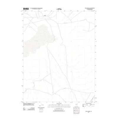 2011 Map of Teels Marsh, 2011 Print