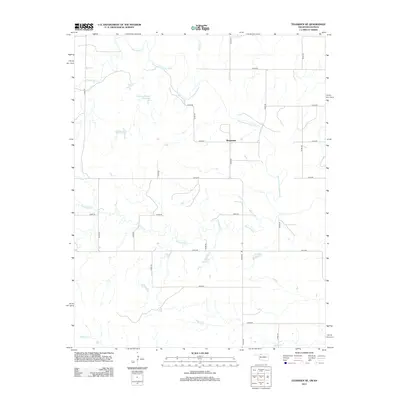 2012 Map of Tegarden NE, 2012 Print