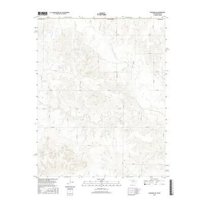 2016 Map of Tegarden NE, 2016 Print