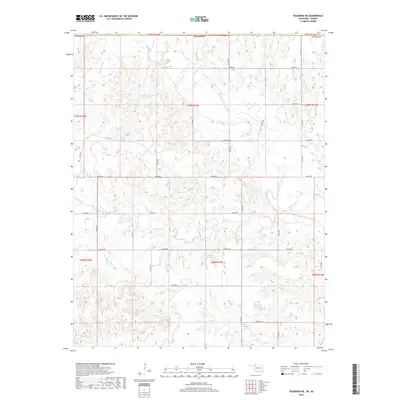 2018 Map of Tegarden NE, 2018 Print