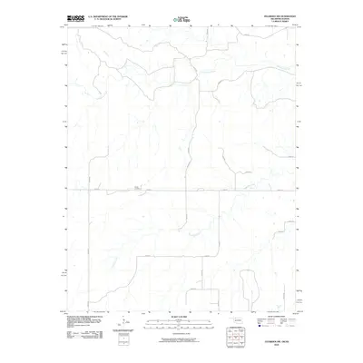 2010 Map of Tegarden NW, 2010 Print