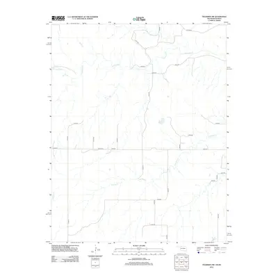 2012 Map of Tegarden NW, 2012 Print