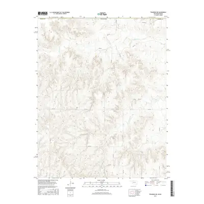 2016 Map of Tegarden NW, 2016 Print