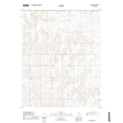 2018 Map of Tegarden NW, 2018 Print
