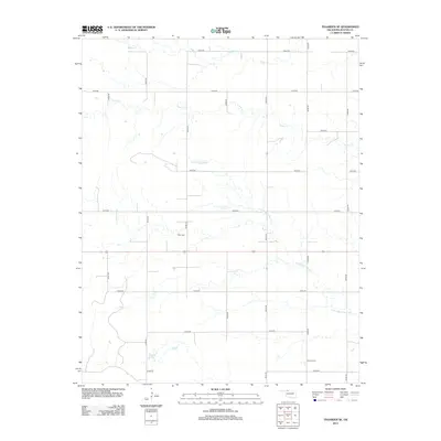 2012 Map of Tegarden SE, 2012 Print