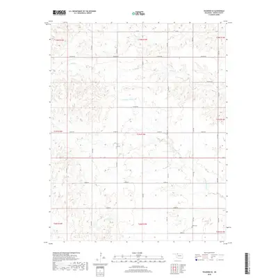 2018 Map of Tegarden SE, 2018 Print