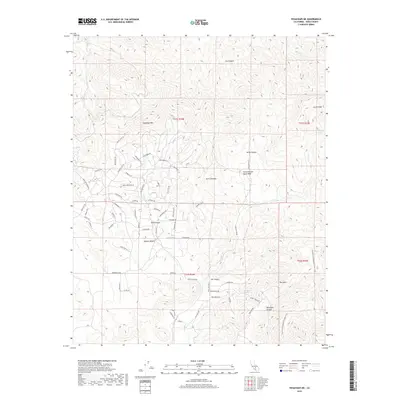 2018 Map of Tehachapi NE, 2018 Print