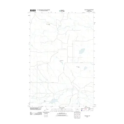 2011 Map of Teigen NW, 2011 Print