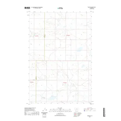 2020 Map of Teigen NW, 2020 Print