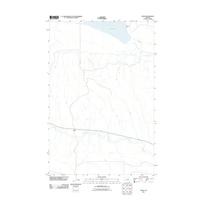 2011 Map of Teigen, 2011 Print