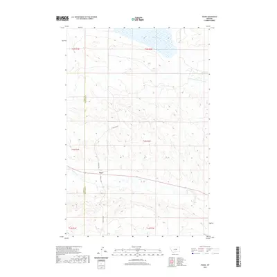 2020 Map of Teigen, 2020 Print