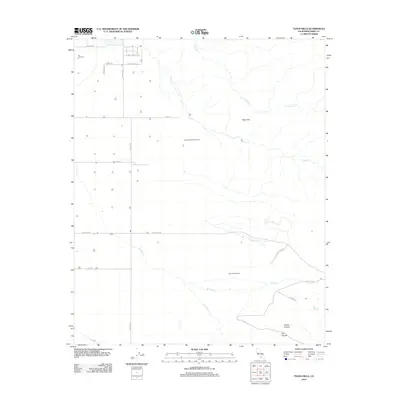 2012 Map of Tejon Hills, 2012 Print