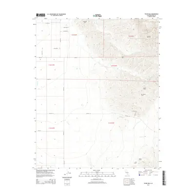 2015 Map of Tejon Hills, 2015 Print