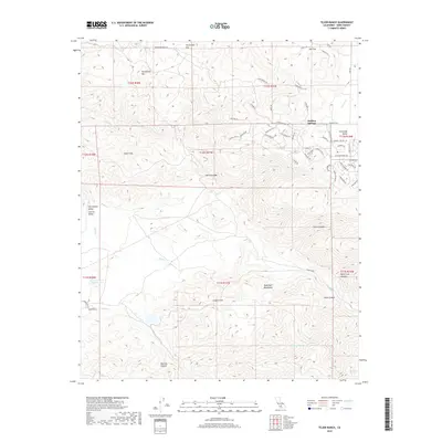 2018 Map of Tejon Ranch, 2018 Print