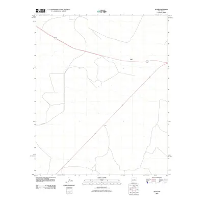 2010 Map of Tejon, 2010 Print