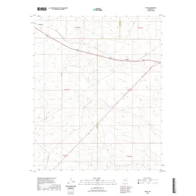 2020 Map of Tejon, 2020 Print