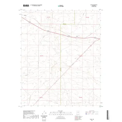 2023 Map of Tejon, 2023 Print
