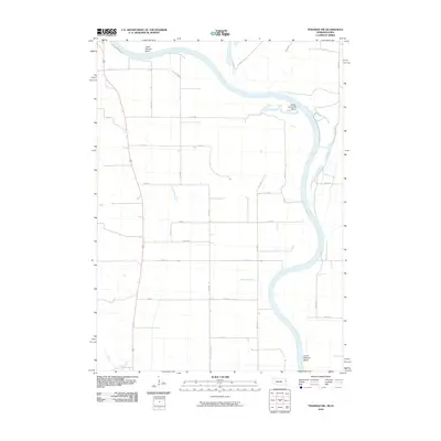2010 Map of Tekamah NW, 2010 Print