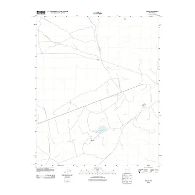 2010 Map of Tekapo, 2010 Print