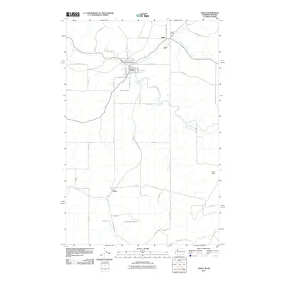 2011 Map of Tekoa, 2011 Print