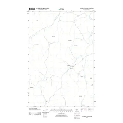 2011 Map of Telegraph Mountain, 2011 Print