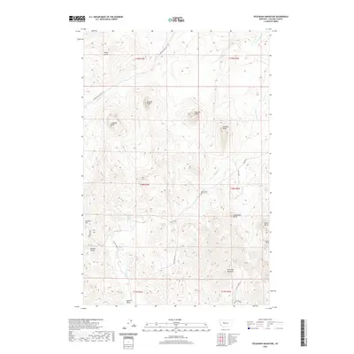 2020 Map of Telegraph Mountain, 2020 Print