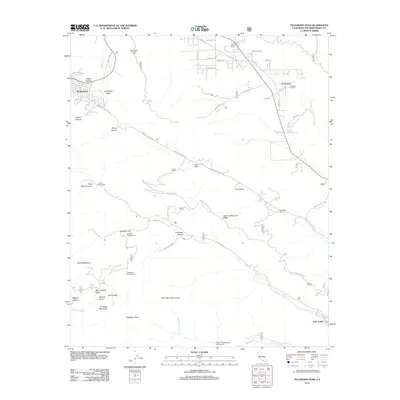 2012 Map of Telegraph Peak, 2012 Print