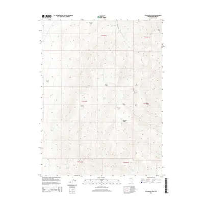 2014 Map of Telegraph Peak, 2014 Print