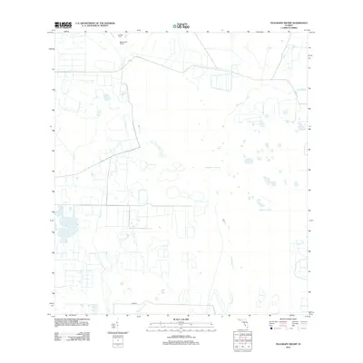 2012 Map of Telegraph Swamp, 2012 Print